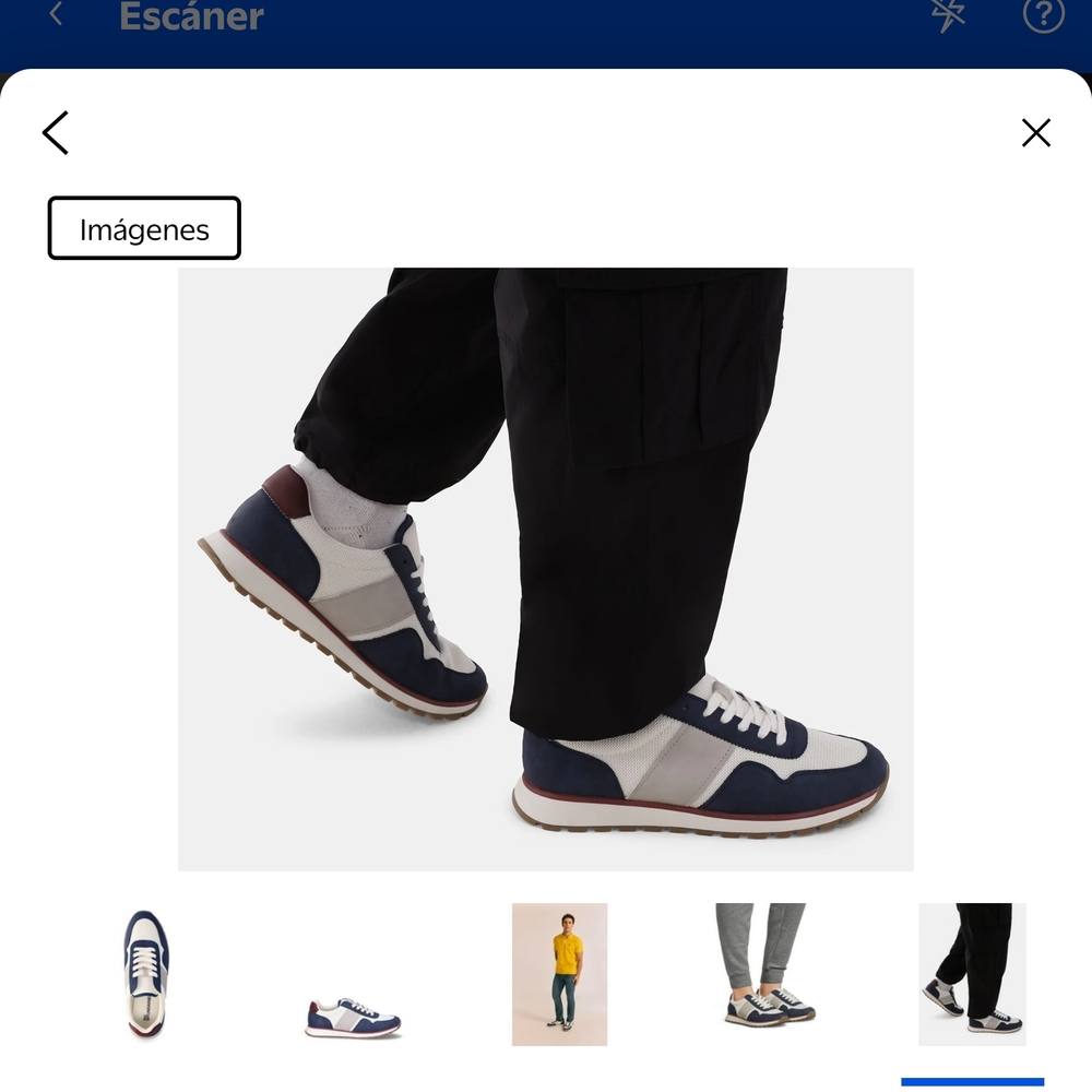 New Men's NOBO Casual Jogger Blue Memory Foam Sneakers Multi-color Size 12